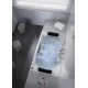 Bañera acrílica rectangular con asas BECOOL - ROCA