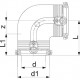 Codo electrosoldable 63mm - GEORG FISCHER