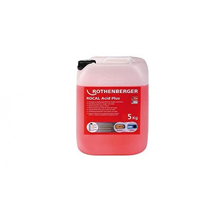 Desincrustante ROCAL Acid Plus 5 kg. Cu. Acero - ROTHENBERGER