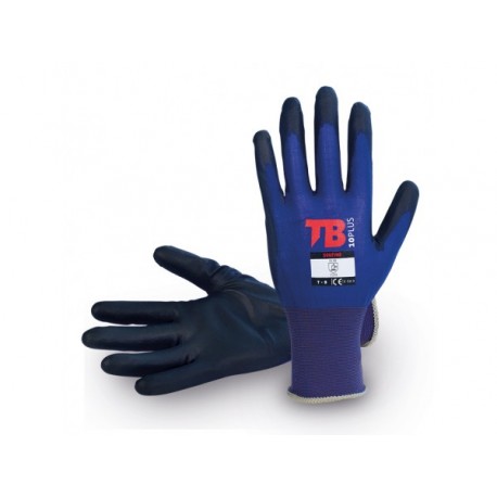 Guantes de protección nylon azul 500FINE