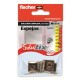 Kit de fijación para espejos SOLUFIX - FISCHER