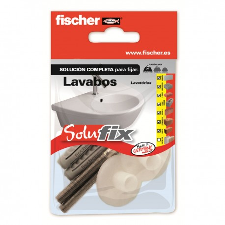 Kit de fijación para lavabos SOLUFIX - FISCHER