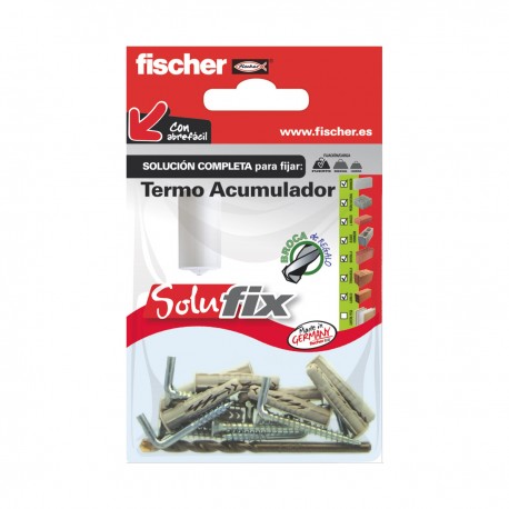 Kit de fijación para termos o acumuladores SOLUFIX - FISCHER