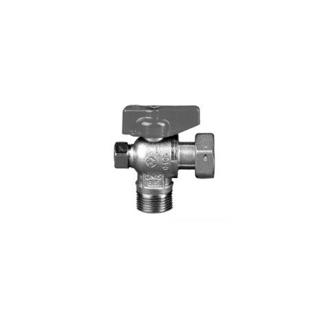 Válvula de esfera de salida 3/4" con purgador