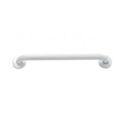 Barra recta de acero blanca 80 cm - JAMI