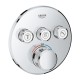 Grifo empotrado 3 llaves GROHTHERM SMARTCONTROL cromo - GROHE