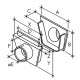 Complementos de canal para rejillas de evacuación. Salida Ø110 A-32B - RIUVERT
