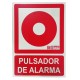 Placa de señalización - Pulsador de alarma