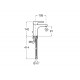 Grifo monamando para lavabo Cold Start L20 - ROCA