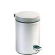 Papelera para baño de acero inox 5 L - NOFER