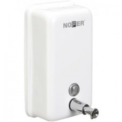 Dosificador de jabón de acero inox blanco 1,2 L - NOFER