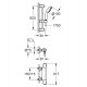 Conjunto de ducha con termostato GROHTHERM 1000 - GROHE