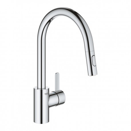 Grifo monomando de cocina EUROSMART COSMOPOLITAN (caño alto) - GROHE