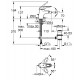 Grifo monomando para bidé con vaciador automático EUROSTYLE (tamaño S) - GROHE