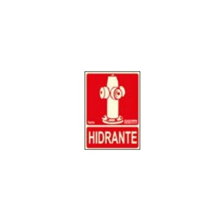 PLACA SEÑALIZ.HIDRANTE