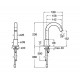 Grifo electrónico para lavabo (un agua) con sensor  LOFT-E - ROCA