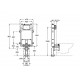 BASIC WC ONE COMPACT - Bastidor con cisterna compacta empotrable con doble descarga - ROCA