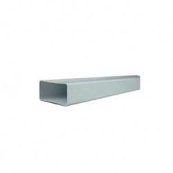 Conducto rectangular para ventilación/extracción 180x90x1.500 mm - SIBER