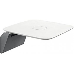 Asiento abatible para ducha blanco