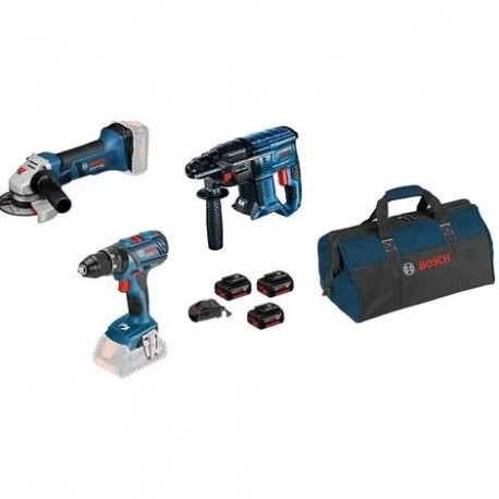 Kit de herramientas GBH18-20+GSB18V+GWS18 - BOSCH