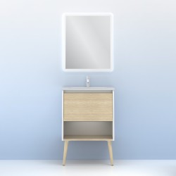Conjunto de mueble + lavabo NARA - AMIZUVA