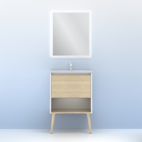 Conjunto de mueble + lavabo NARA - AMIZUVA