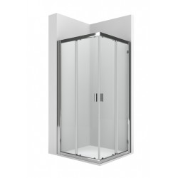 Mampara de ducha con puerta corredera 800x1900 URA DF - ROCA