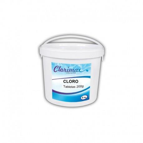 Cloración lenta tabletas 200 g 5 kg - CLORIMAX