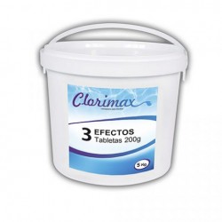 CLORIMAX 3 efectos tableta 200 g 5 kg - CLORIMAX