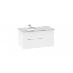 Mueble base para lavabo de 450 mm de encimera izquierda - ROCA