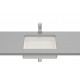 Lavabo de FINECERAMIC® de bajo encimera INSPIRA - ROCA